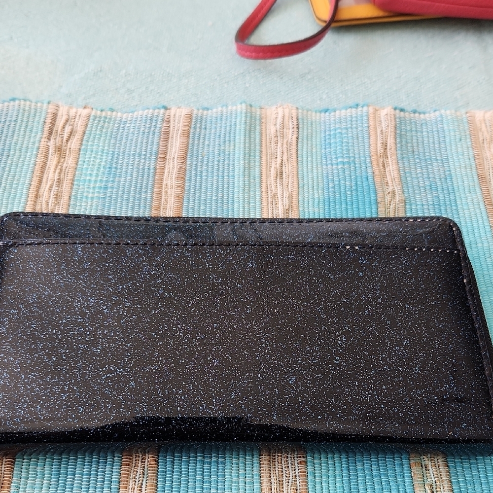 Kate Spade Black Glitter Wallet - Picture 4 of 4